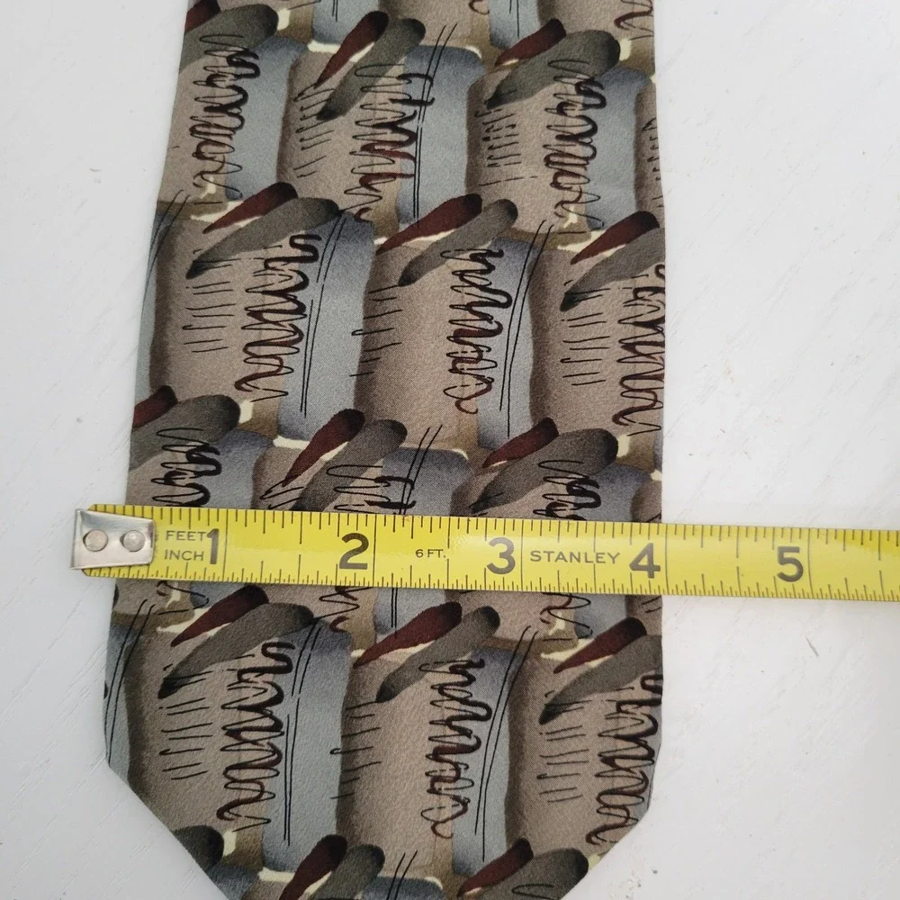 Jerry Garcia Plant Person Collection Fourteen Abstract Necktie 56x3.75 Y2K Retro